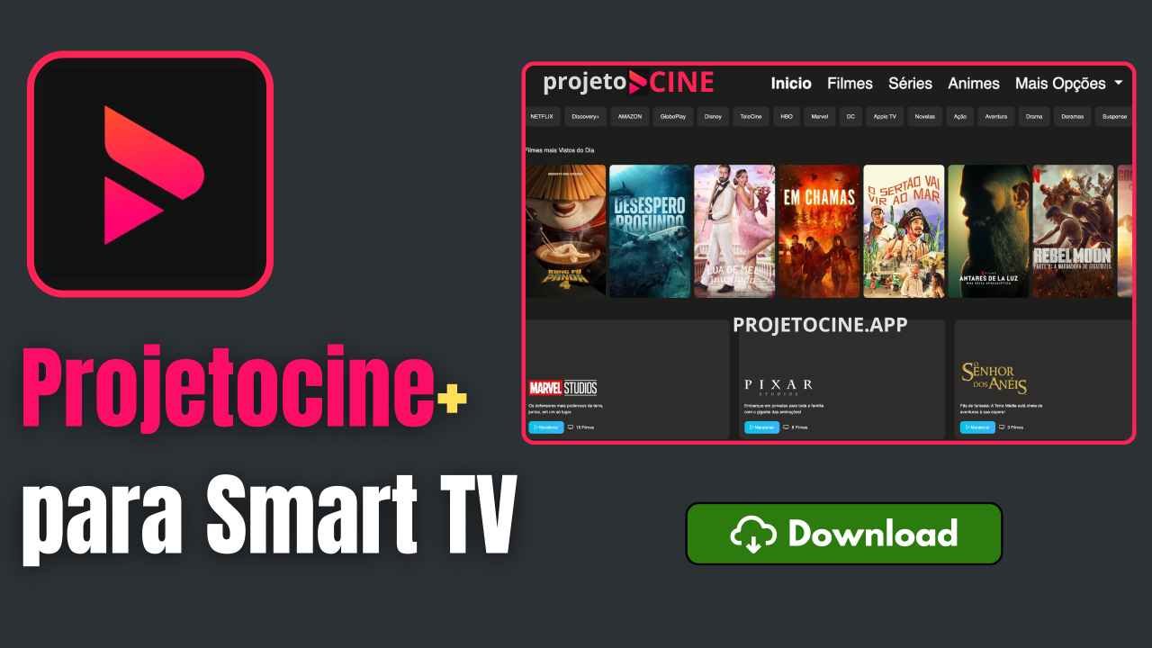 Projetocine+ para Smart TV